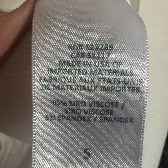 Michael Lauren Amos Tee 3/4 sleeve Top in White 
As seen on Revolve - Picture 7 of 7